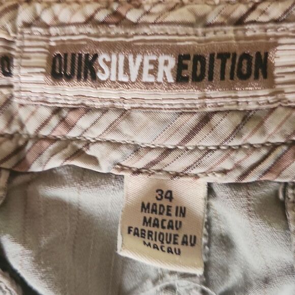 Quicksilver Striped Pants 34×31 - Picture 12 of 12